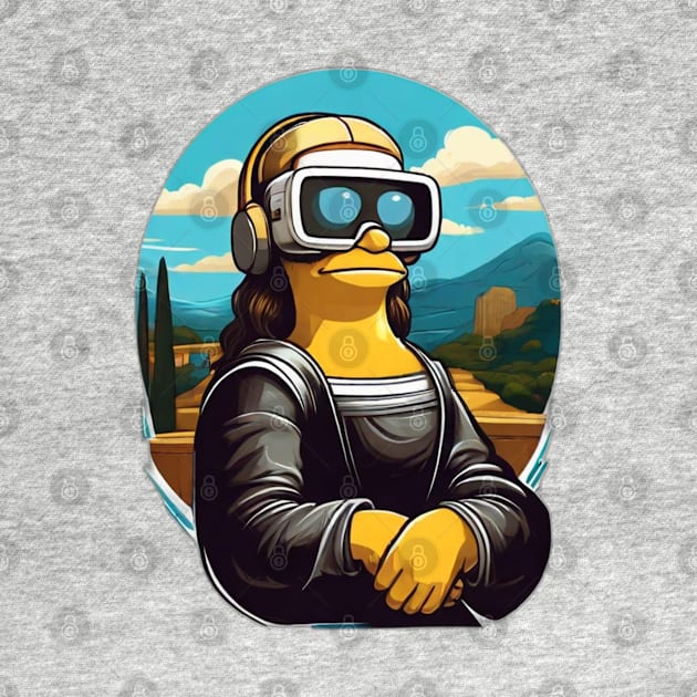 Virtual Mona Lisa by NB-Art